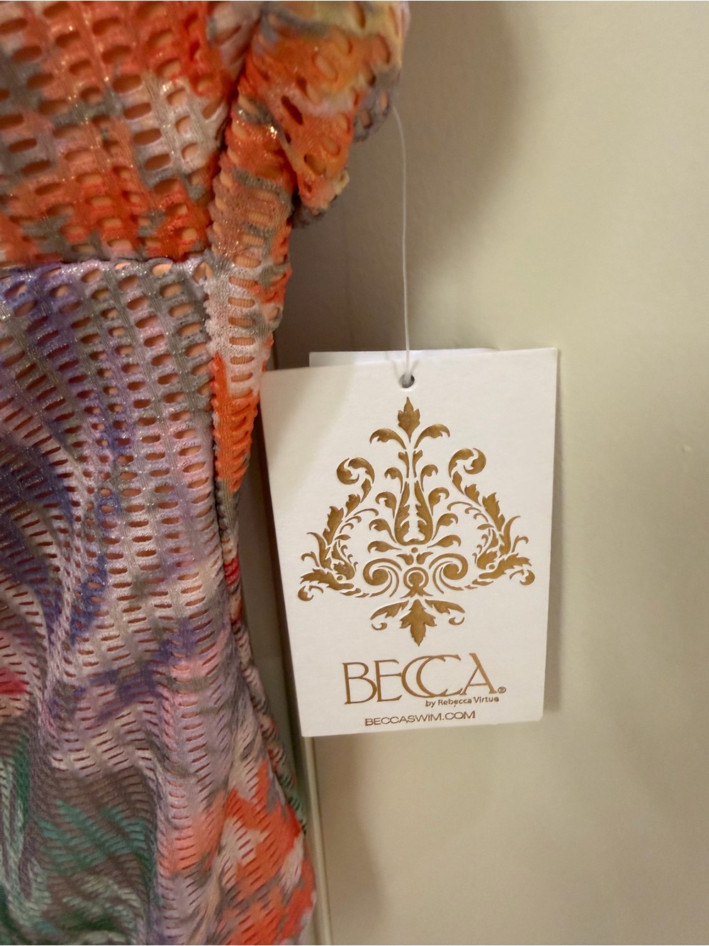 Becca CORAL REEF ONE PIECE Swimsuit - Picture 5 of 7